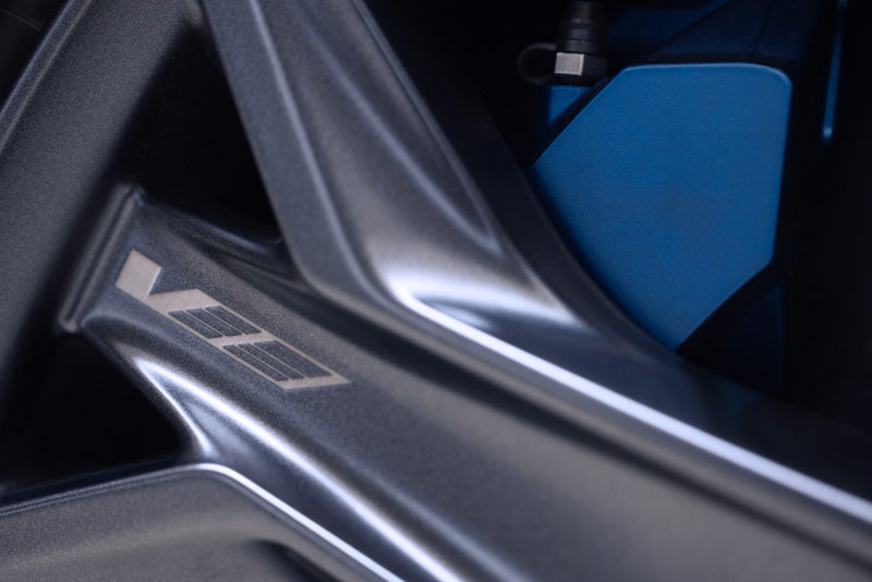 Close-up of the 2026 OPTIQ-V Brembo Performance Front Brakes | Rick Bokman Cadillac in OLEAN NY